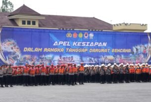 Antisipasi Fenomena Cuaca Ekstrem, Polri Gelar Apel Tanggap Darurat Bencana