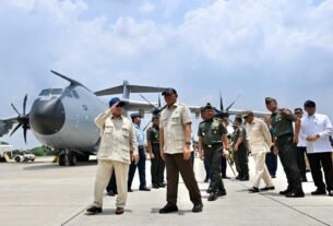 Presiden Prabowo Serahkan Airbus A400M untuk Perkuat Kekuatan TNI AU